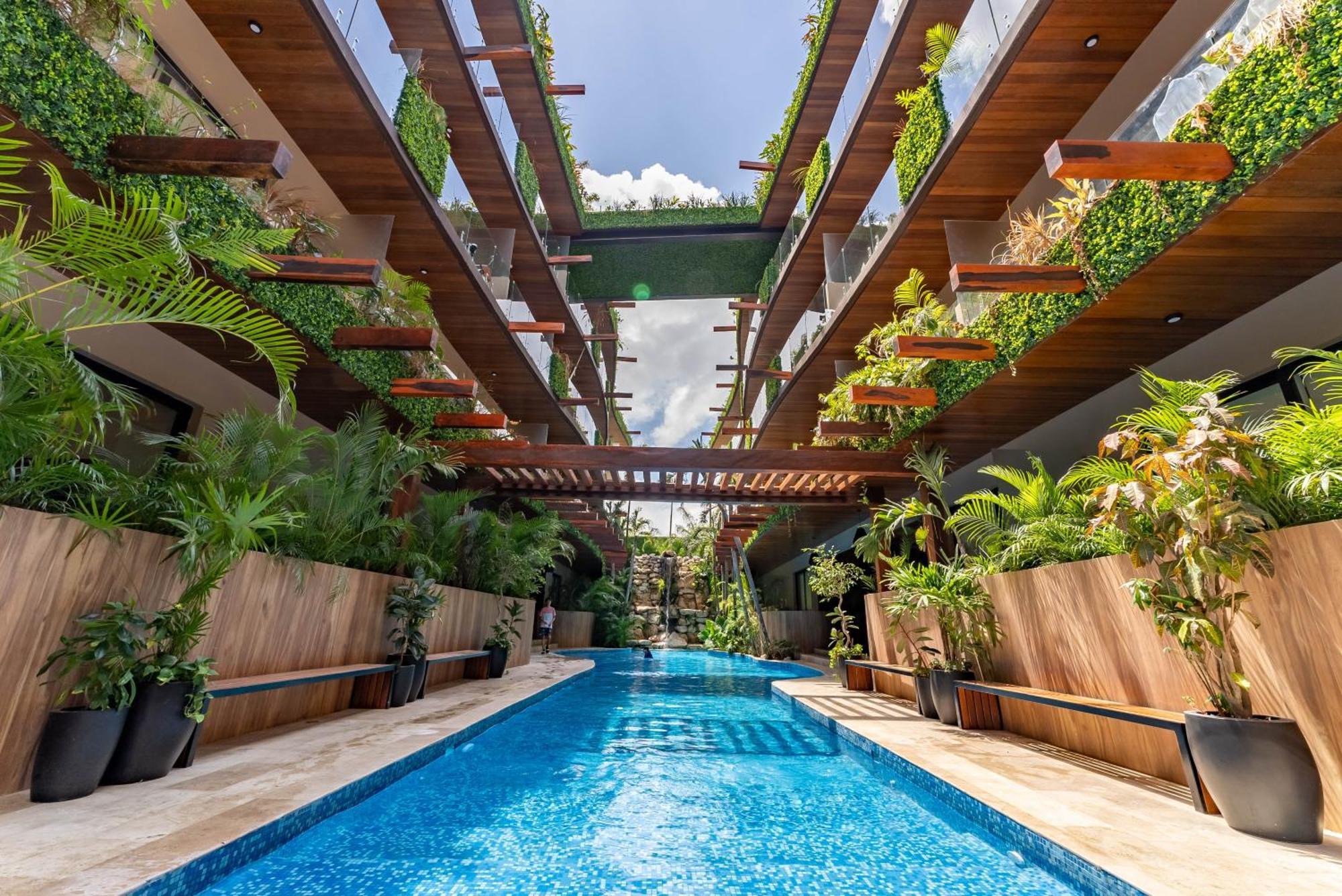 Menesse Apartments Tulum Exterior foto