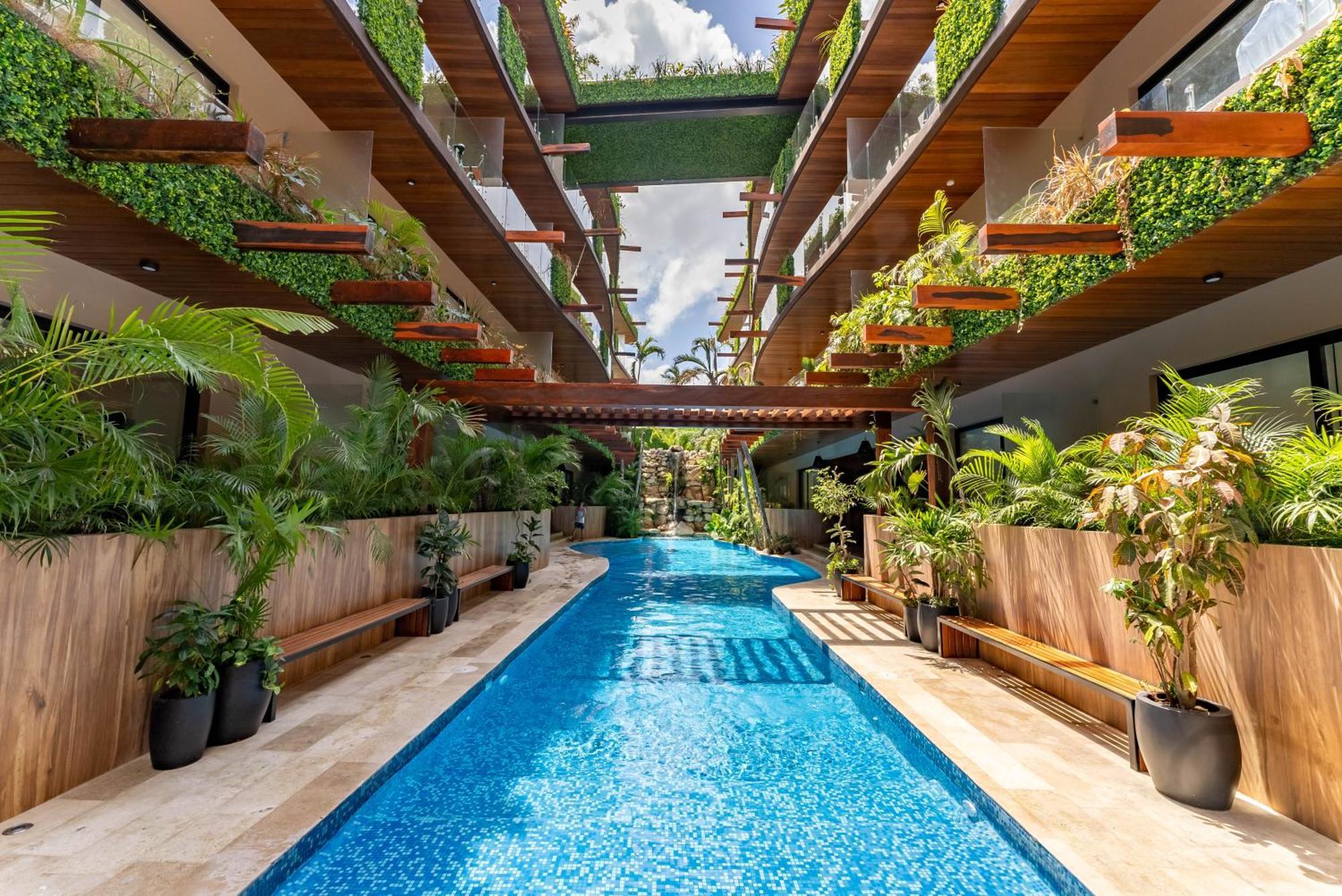 Menesse Apartments Tulum Exterior foto